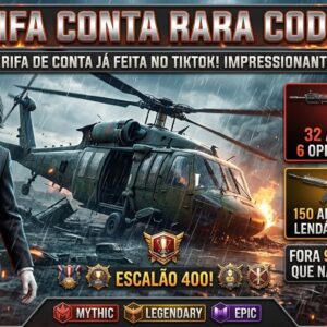 Ação conta CODM RARA!!